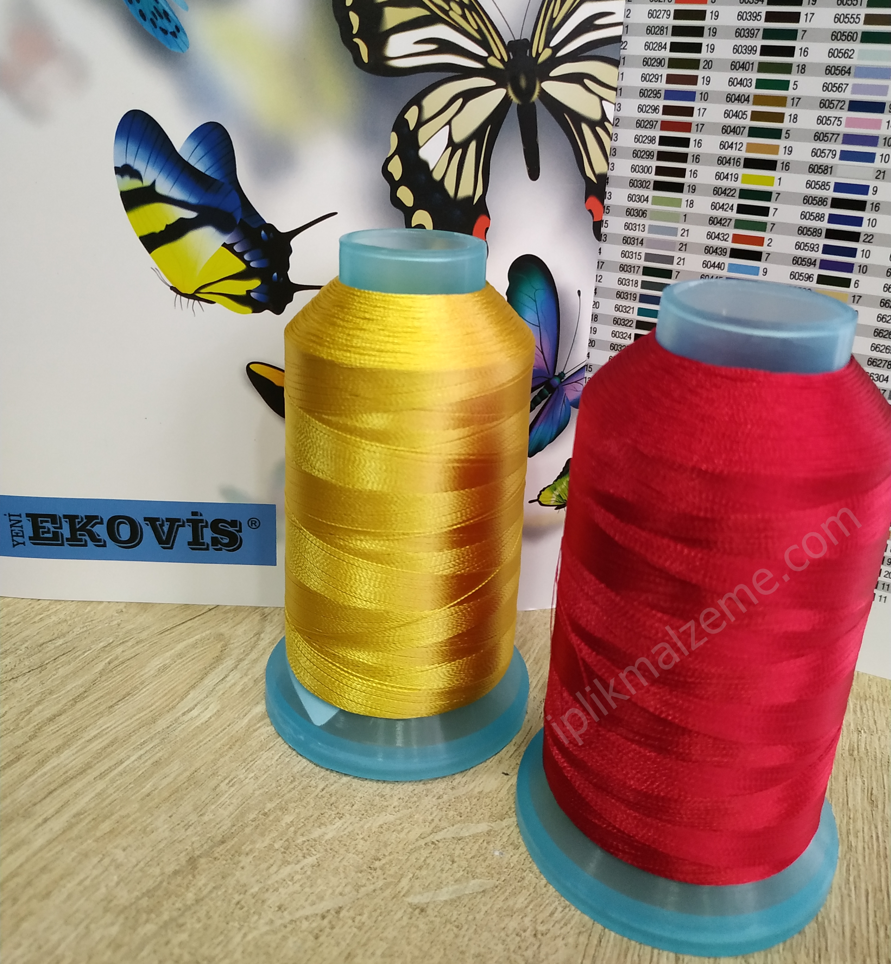 Ekovis 30 No Nakış İpliği 2500 mt Renkli